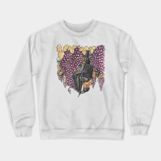 Bat with Snacks Crewneck Sweatshirt